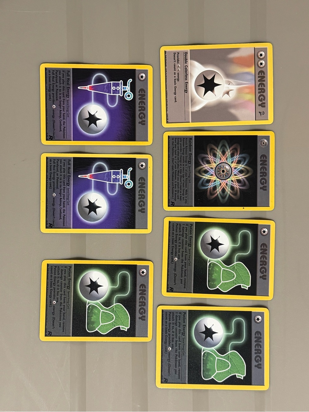 Pokemon Energy Card Lot of 7